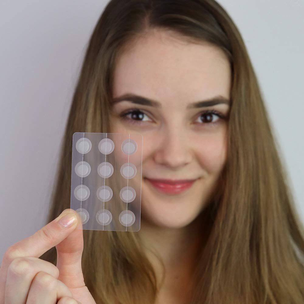 DERMAKR Discreet Acne Pimple Patch | Spot Cover & Treatment Solution Cystic Acne & Pimple | Hydrocolloid Facial Stickers | Waterproof Patches Invisibly Cover Pimples (4packs) - Image 5